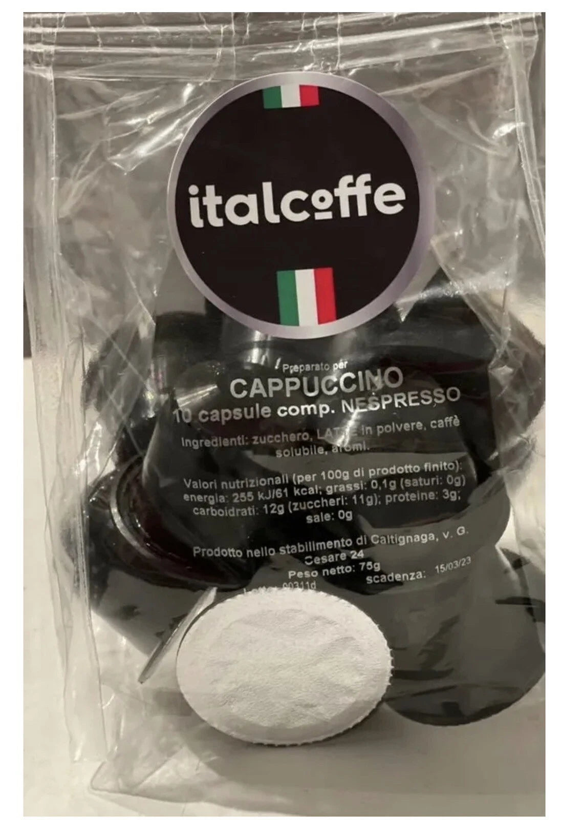 Cappuccino Capsules