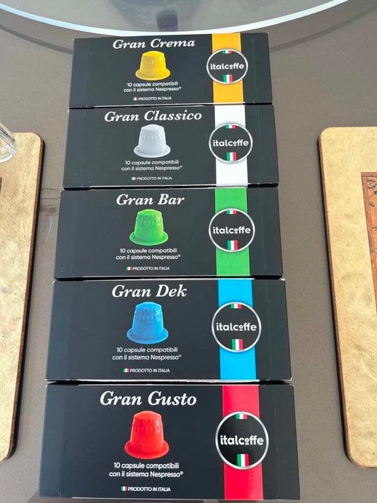 Gran Gusto Coffee Capsules